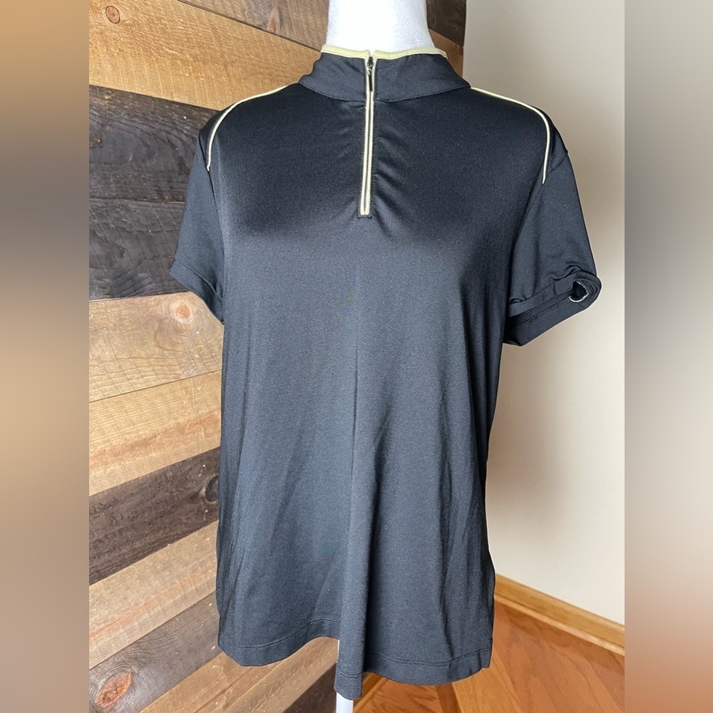 EP Pro Black Golf Shirt, Size Large